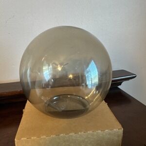 6" Smoke Glass - Progress Lighting #P3667-10 Smoke Glass, Brass New in box